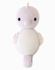 Baby Seahorse (lilac) | Hand-Knit Doll