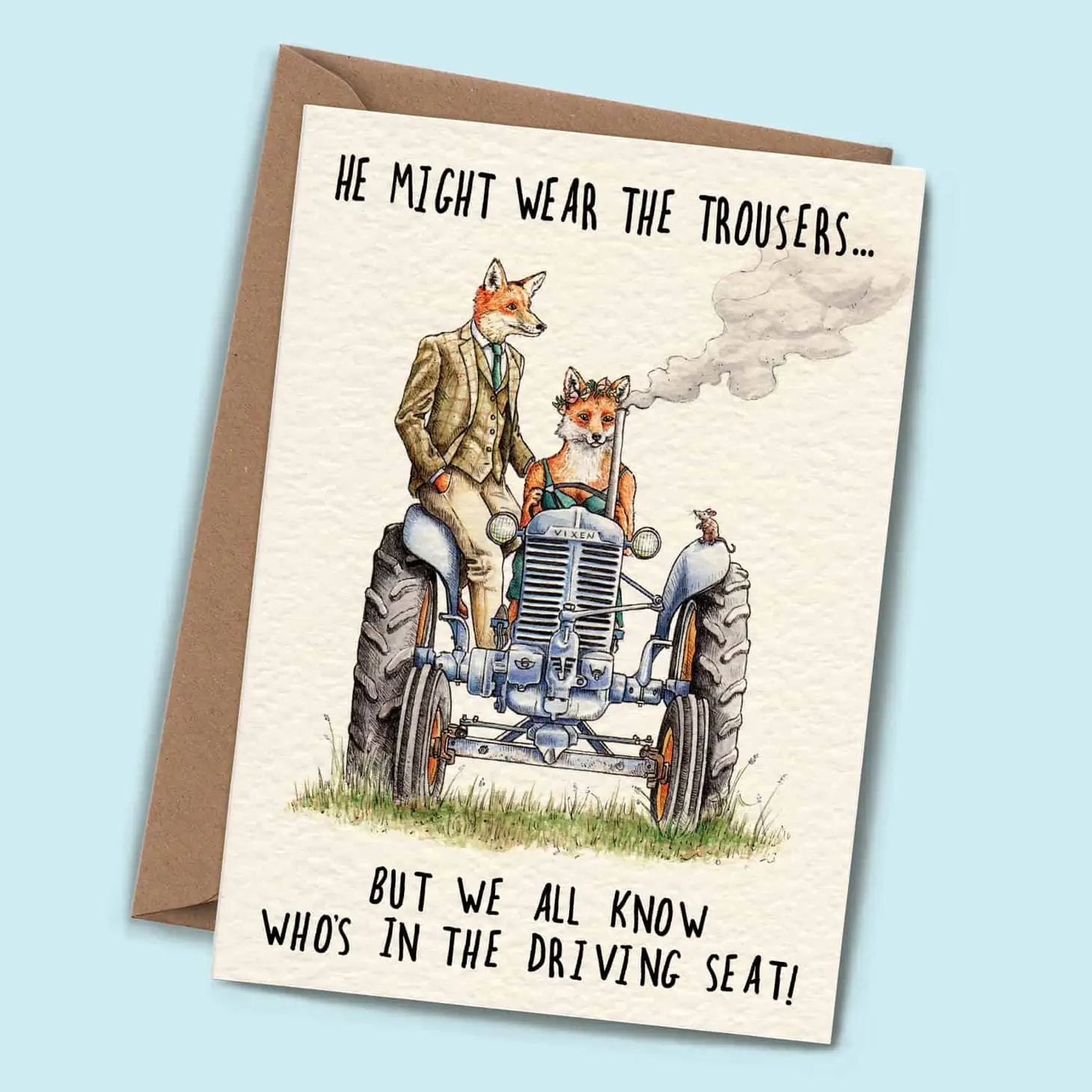 Driving Seat | Greeting Card