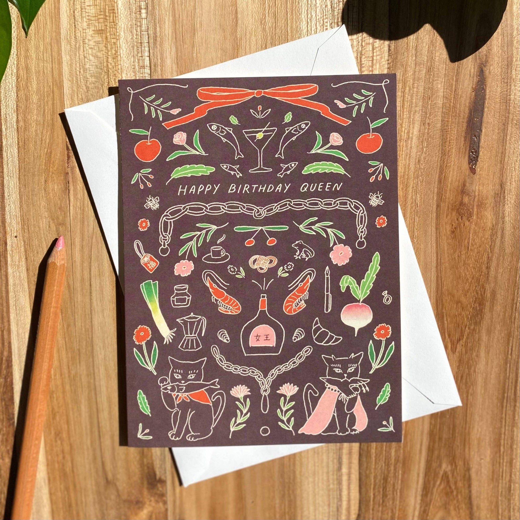 Queen - Birthday Card