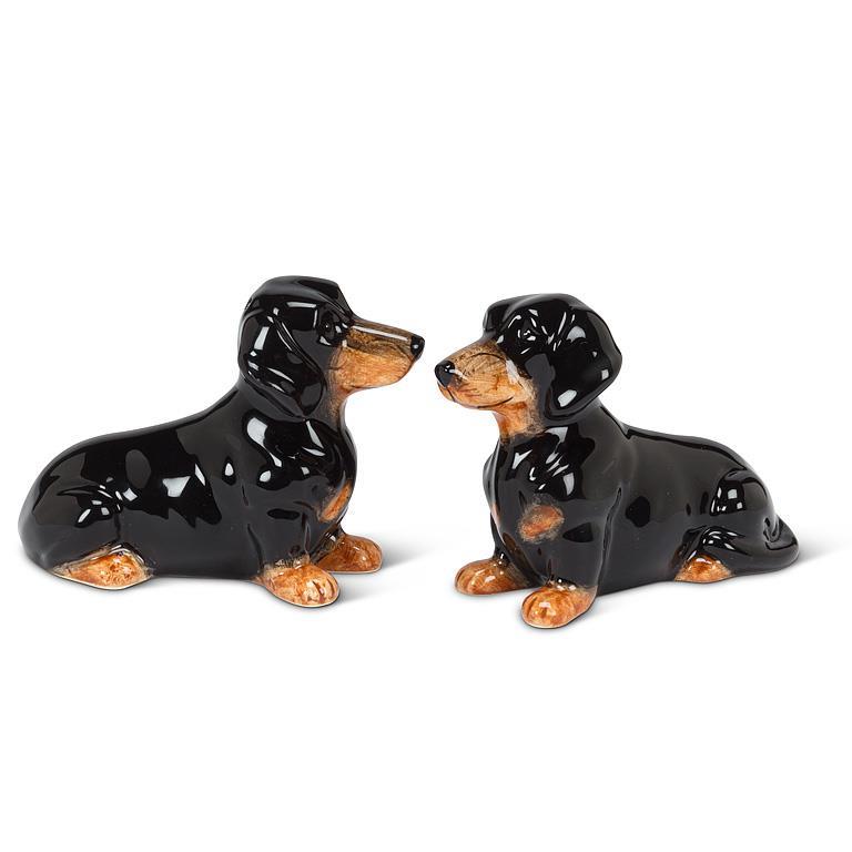 Dachshunds - Salt &amp; Pepper Shakers