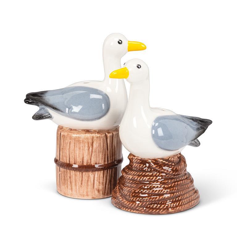 Perching Seagulls - Salt &amp; Pepper Shakers