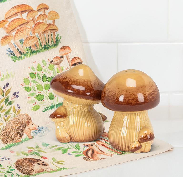 Mushrooms - Salt &amp; Pepper Shakers