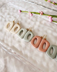 Dani Clay Earrings | Dried Sage