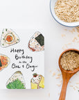 Onigiri Birthday | Greeting Card