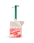Strawberry Milk Ornament