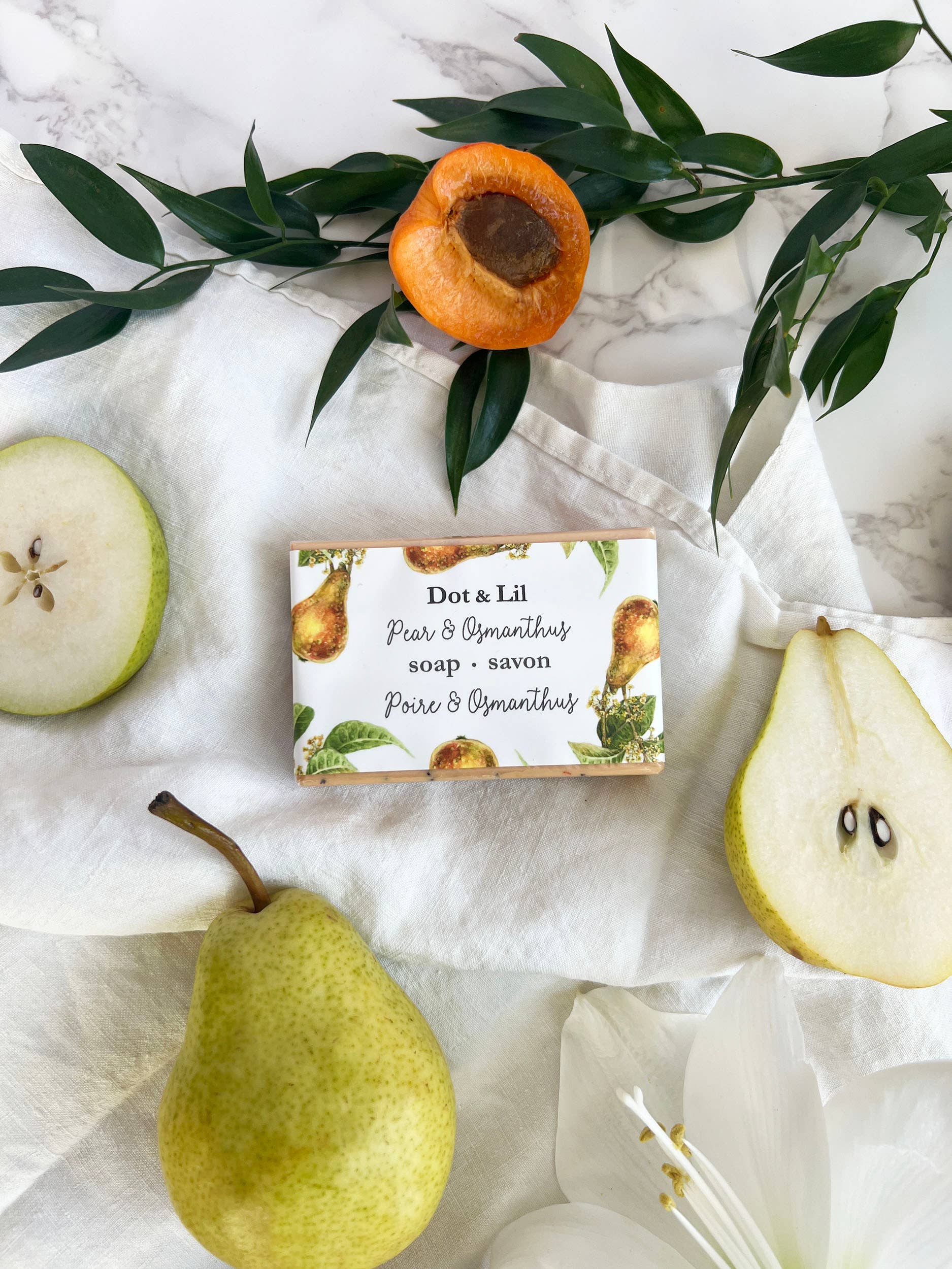 Pear &amp; Osmanthus soap