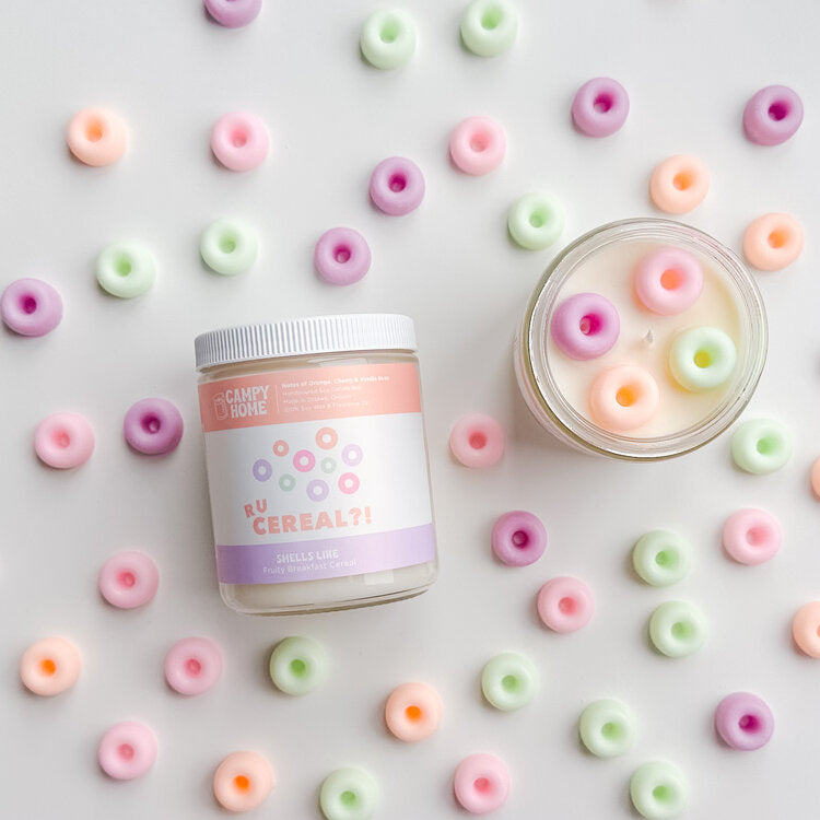 Campy Candle | Soy Candle: R U Cereal?