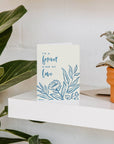 Forever Love Wedding Greeting Card