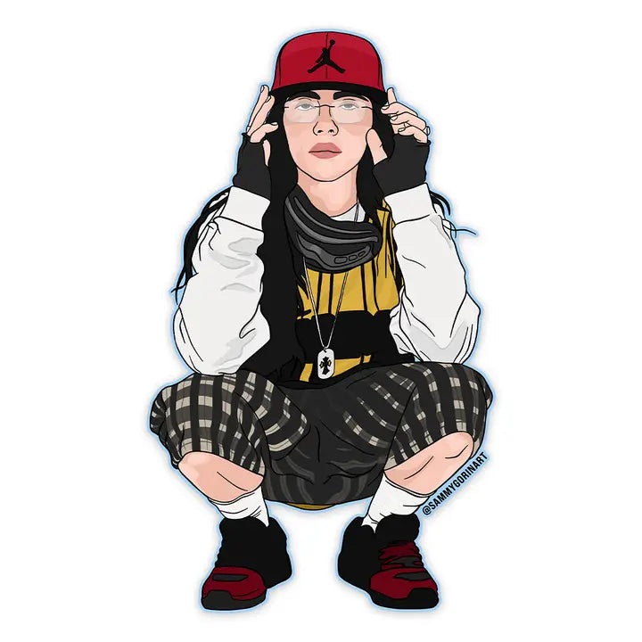 Billie Eilish Lunch | Sticker