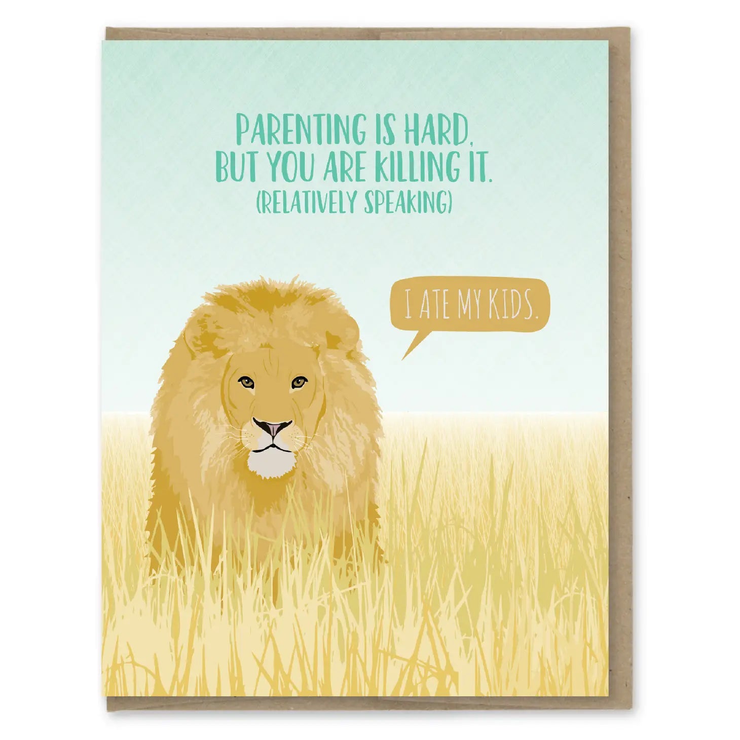 Parenting Killing It  - Greeting Card