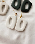 Dani Clay Earrings | Black