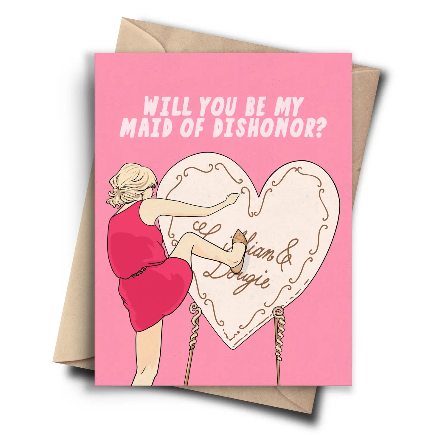 Bridesmaids Cookie - Greeting Card