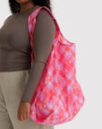 Big Baggu - Pink Star Plaid