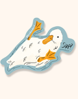 Cute Duck Vinyl Sticker
