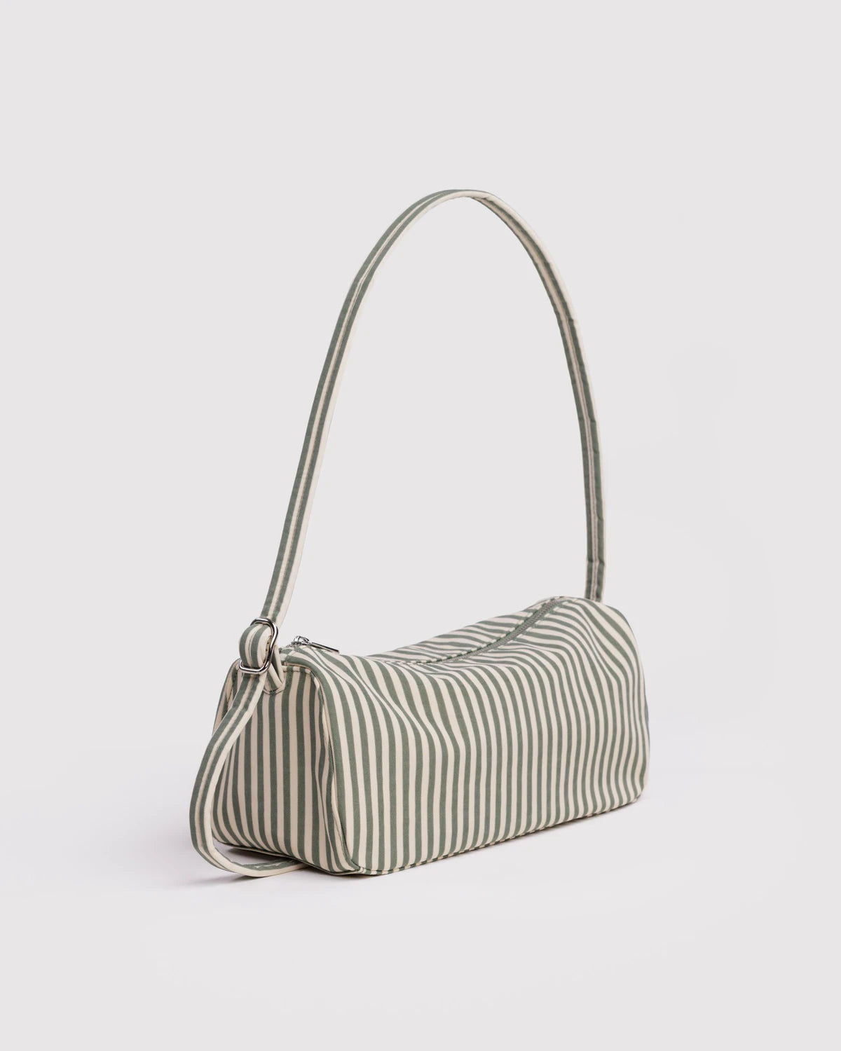 Nylon Loaf Bag: Sage Stripe