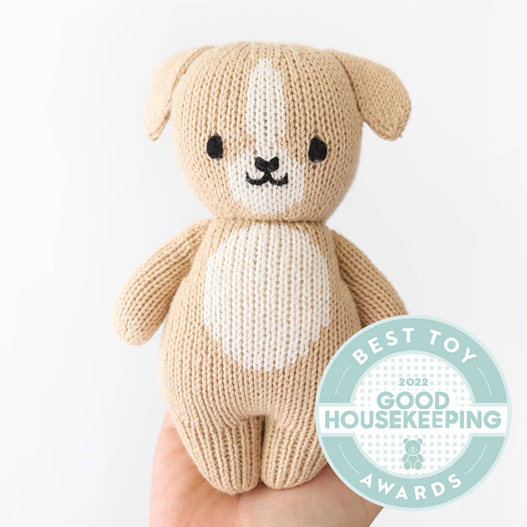 Baby Puppy | Hand-Knit Doll