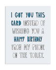 Toilet Birthday | Greeting Card