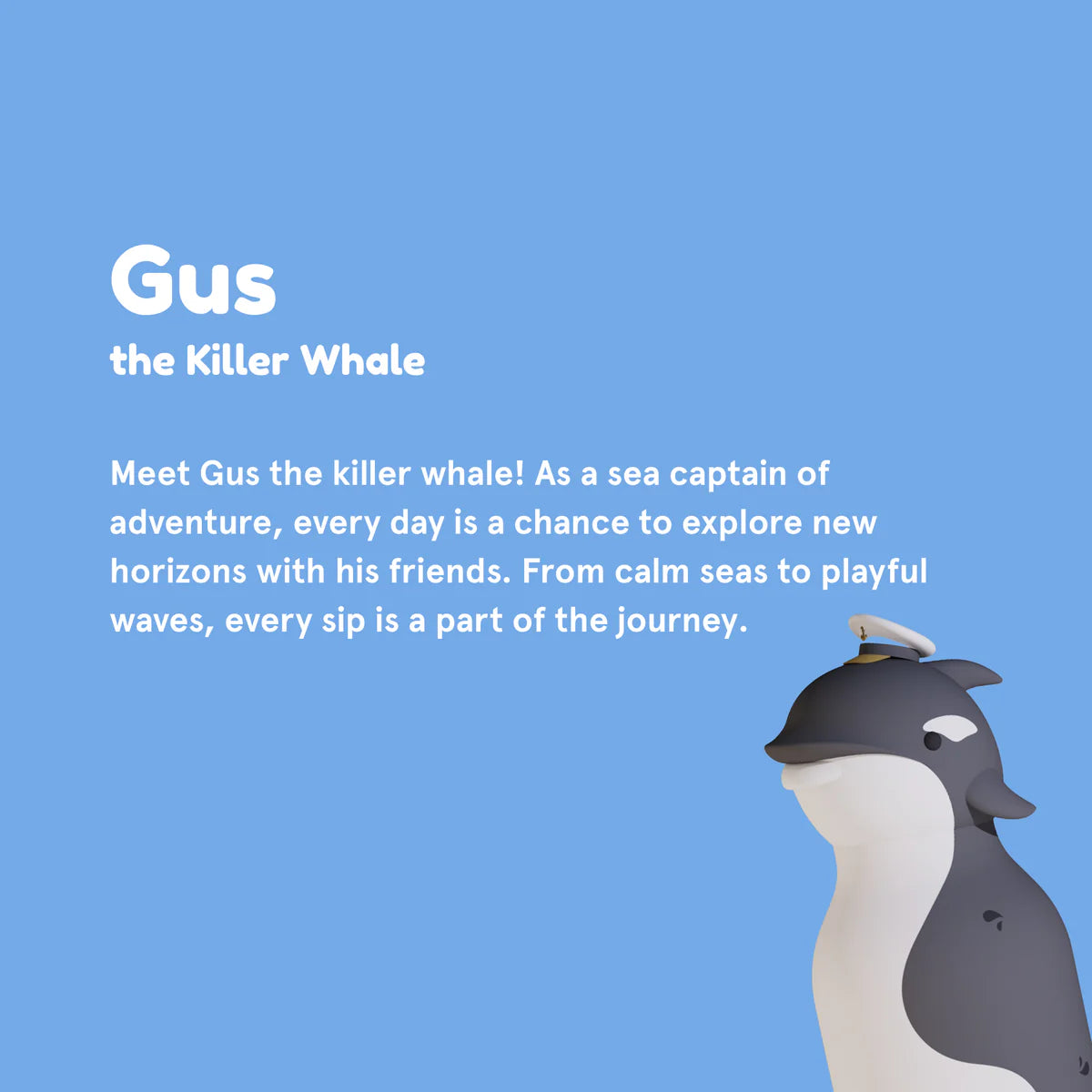 Whale Bestie Bottle