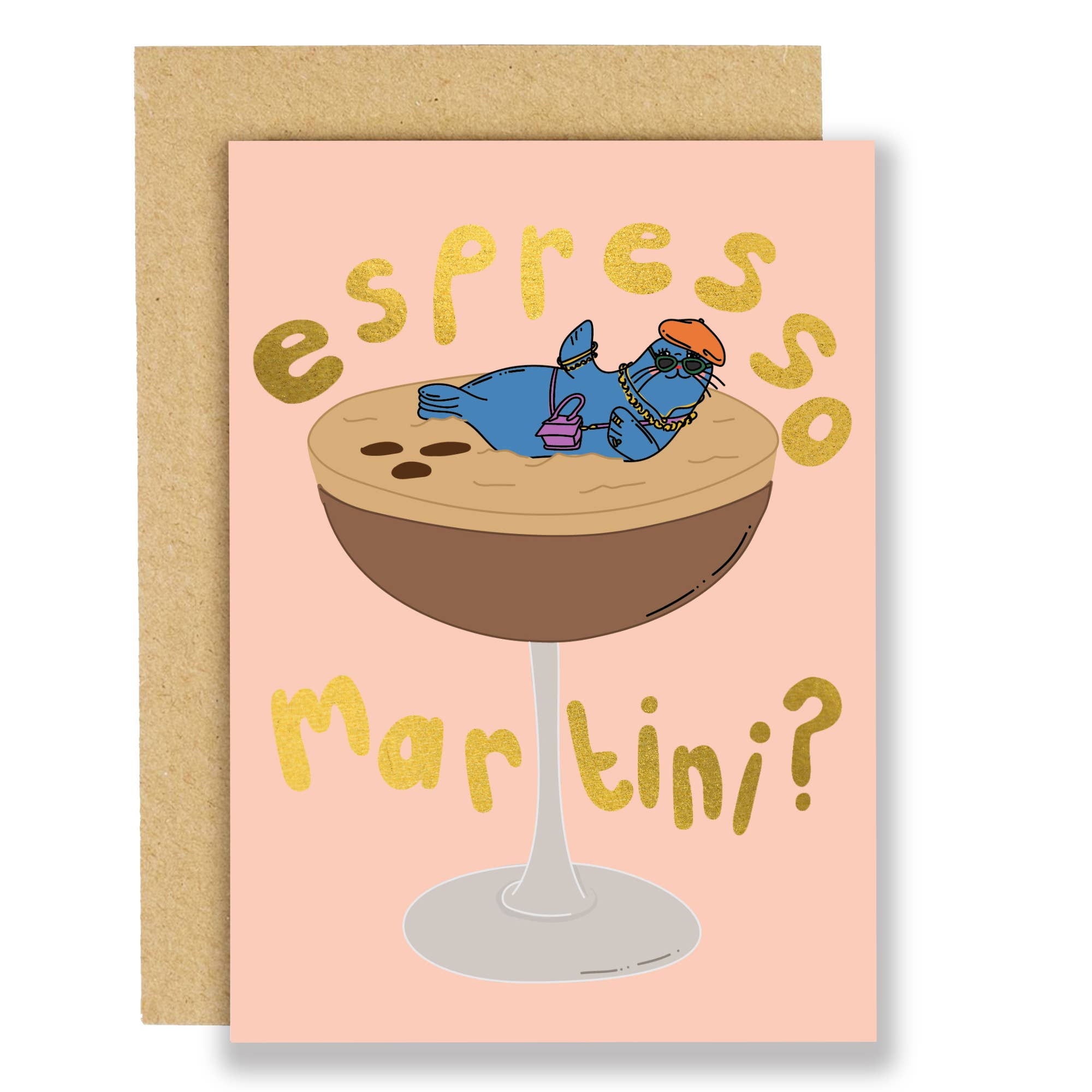 Espresso Martini | Greeting Card