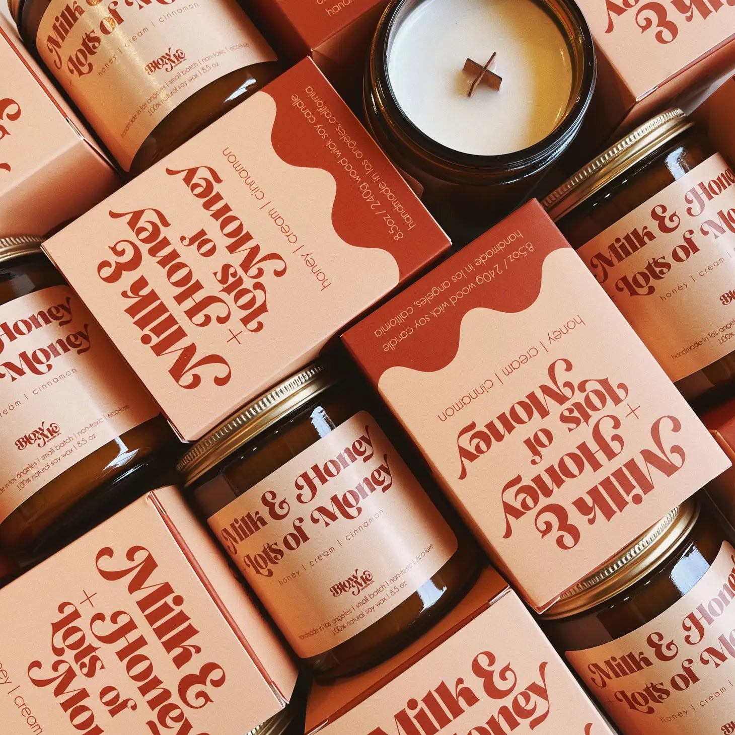 Milk &amp; Honey And Lots Of Money Candle