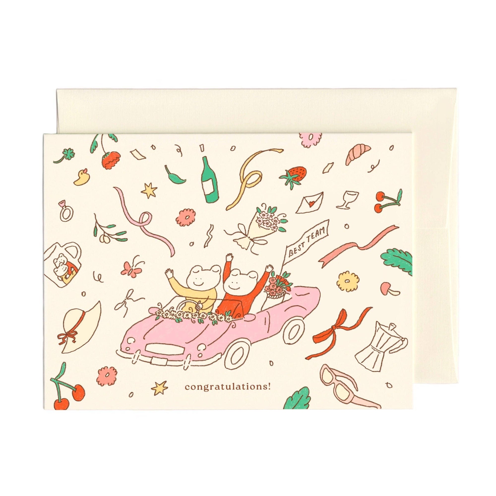 Just Married - Wedding Card