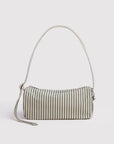 Nylon Loaf Bag: Sage Stripe