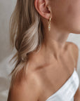 Celeste Huggie Hoop