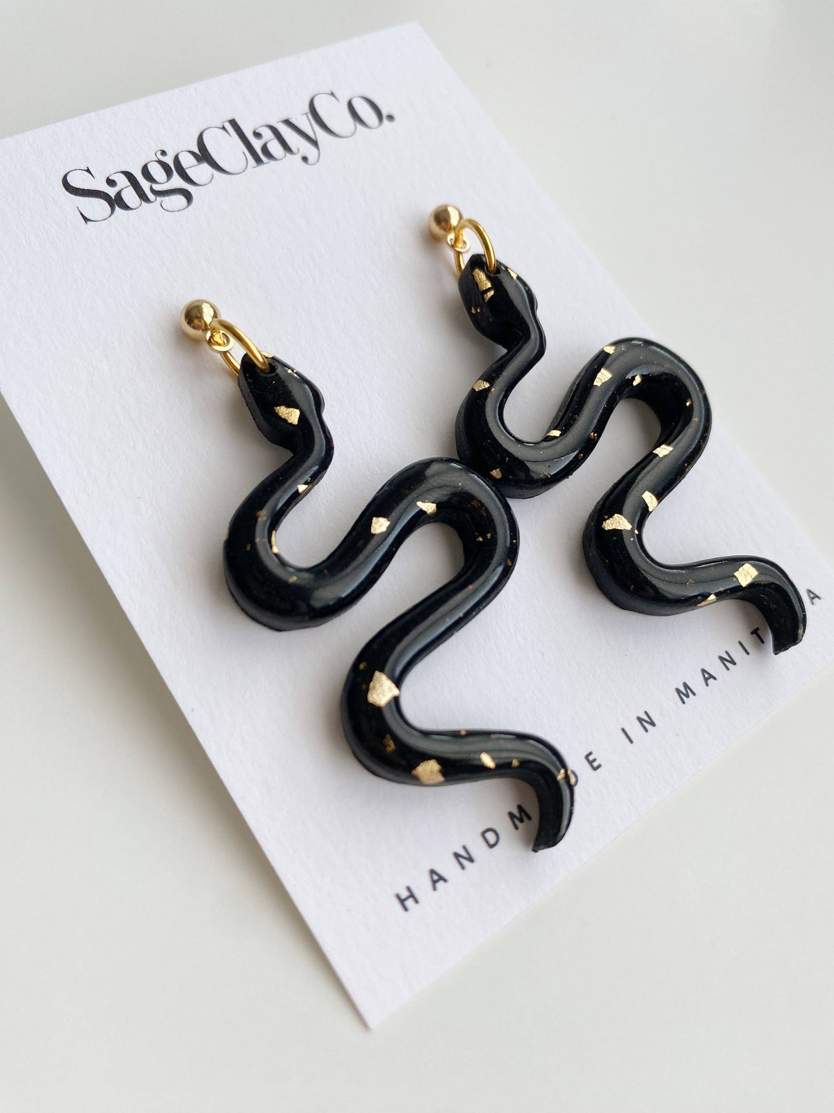 Snake Dangles • Taylor Swift Clay Earrings