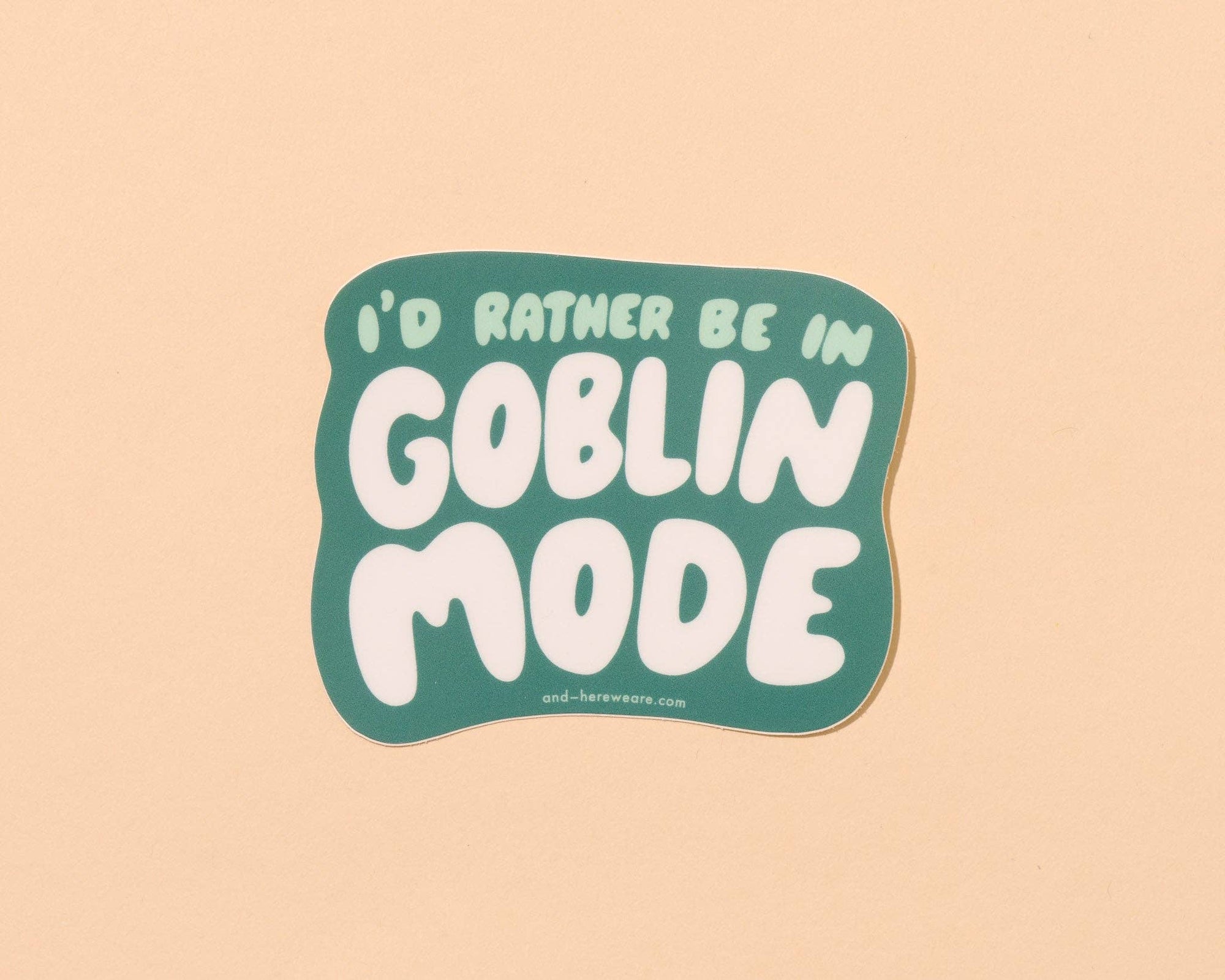 Goblin Mode | Sticker