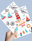 Nautical Guidance | Greeting Card