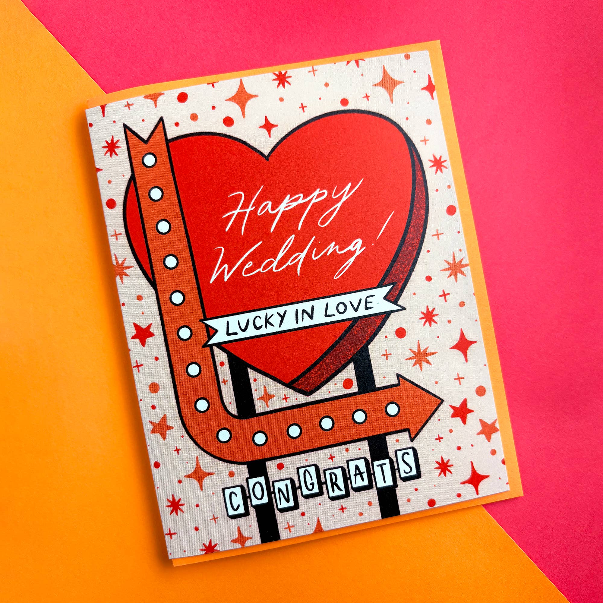 Lucky In Love | Greeting Card