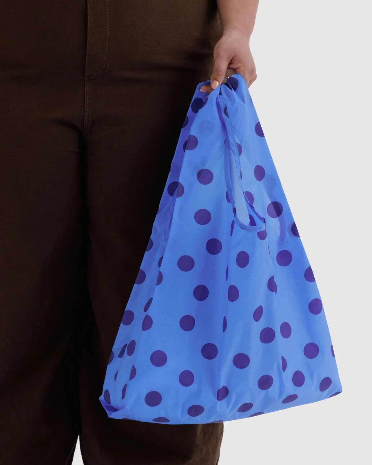 Blue Polka Dot Tote