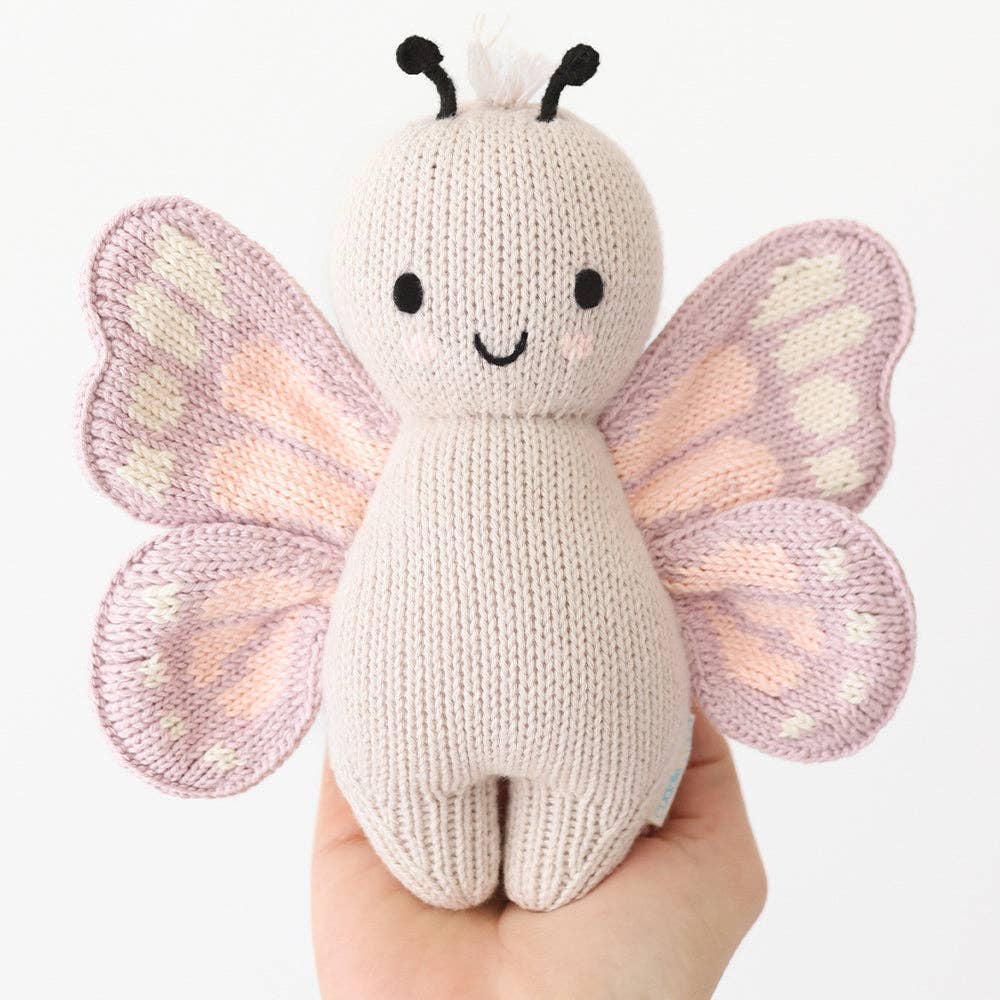 Baby Butterfly | Hand-Knit Doll