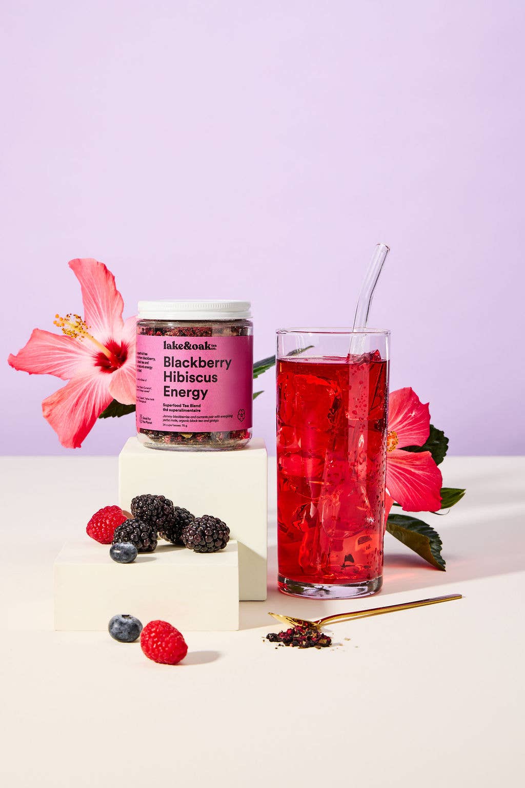Blackberry Hibiscus Tea Blend