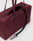Baggu Medium Nylon Bowler Bag | Mahogany