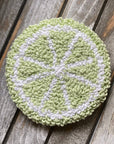Lime Mug Rug