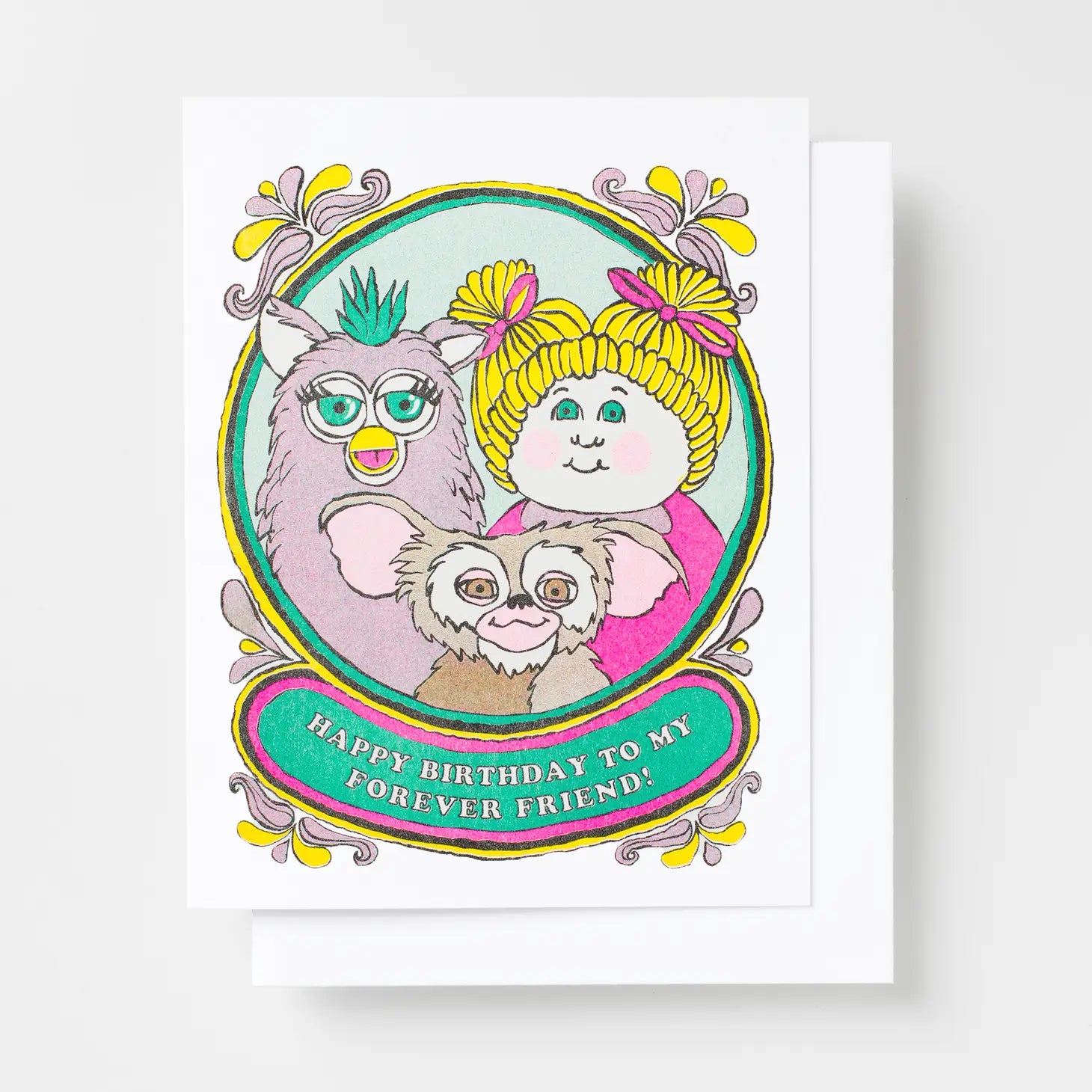 Bday Forever Friend - Greeting Card