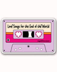 Love Songs Cassette Tape Sticker
