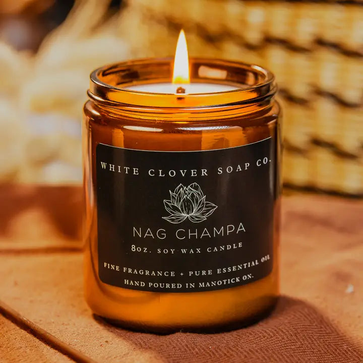 Nag Champa Soy Wax Candle