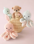 Baby Sea Turtle (kelp green) | Hand-Knit Doll