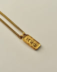 Wellness Necklace - Gold