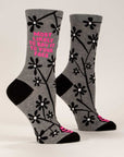 Say it to Your Face Crew Socks