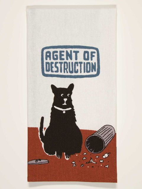 Agent of Destruction - Dish Towel