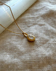 Skye Necklace | Rainbow Moonstone