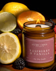 Raspberry and Vanilla Candle