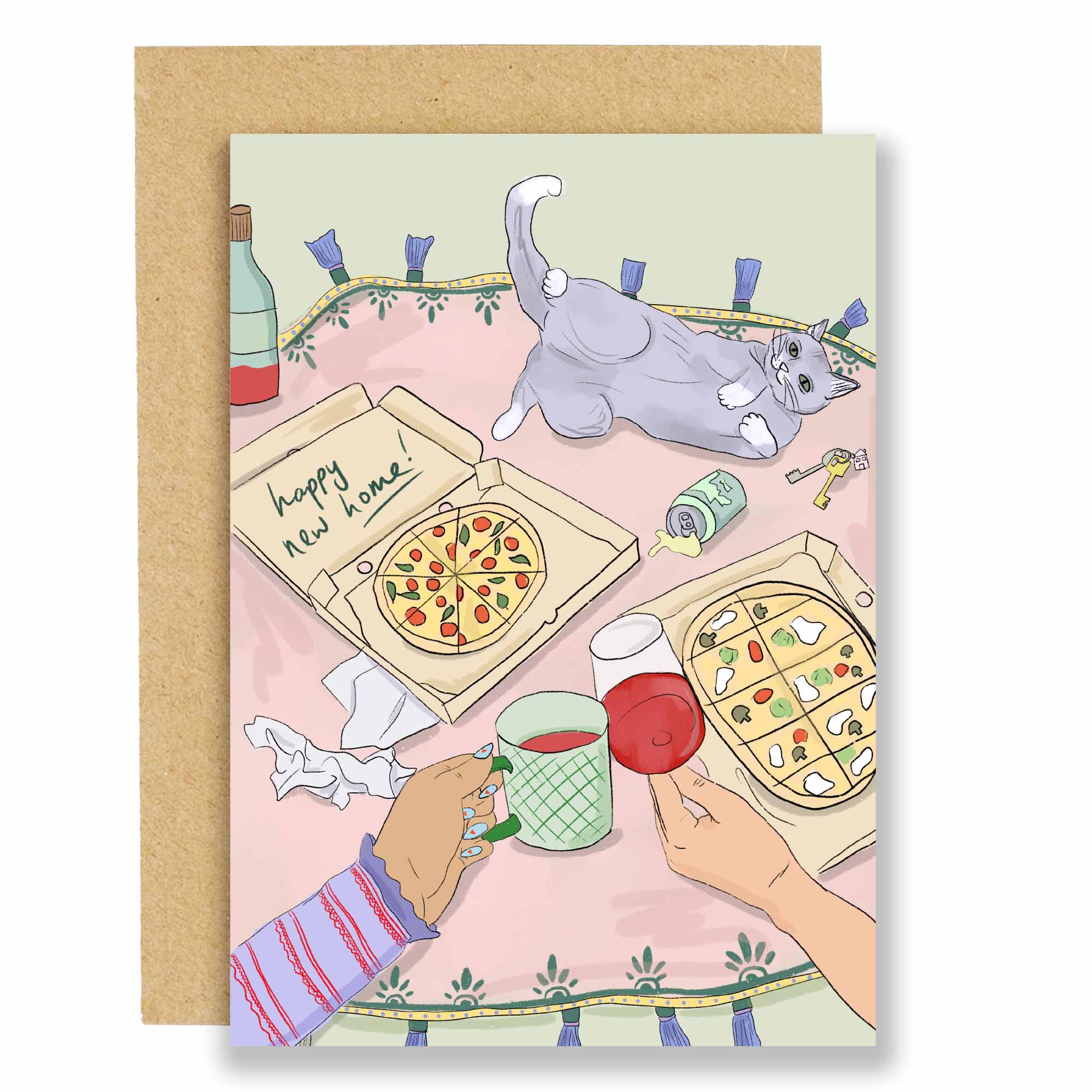 New Home Takeaway | Greeting Card