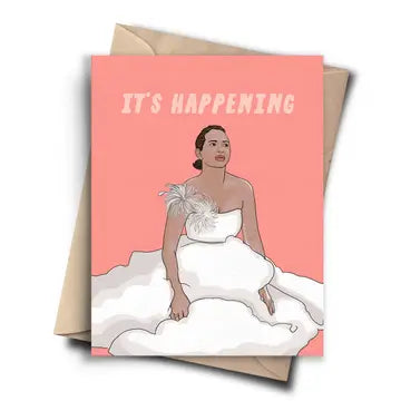Pop Culture Wedding - Greeting Card