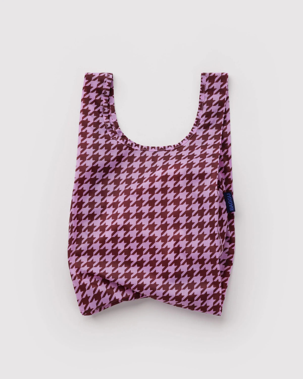 Pink Houndstooth Tote