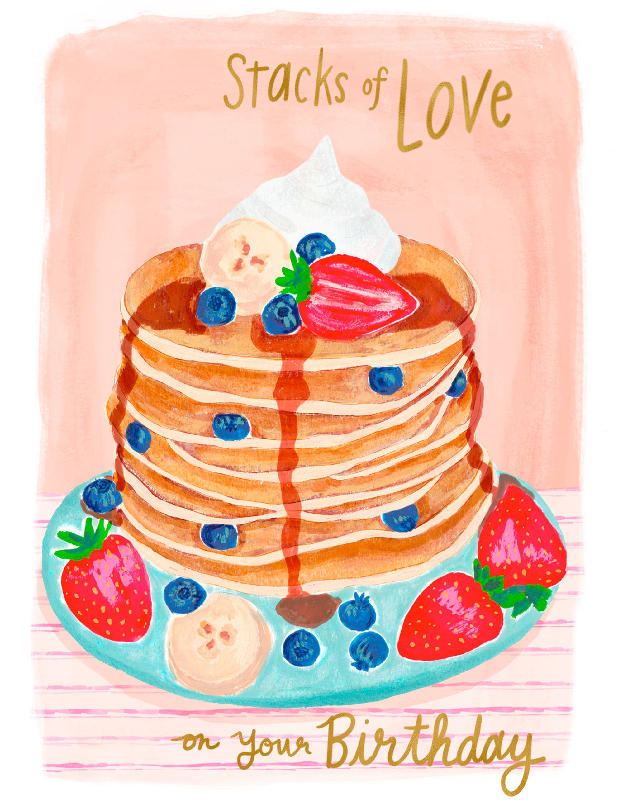 Stacks of Love | Greeting Card