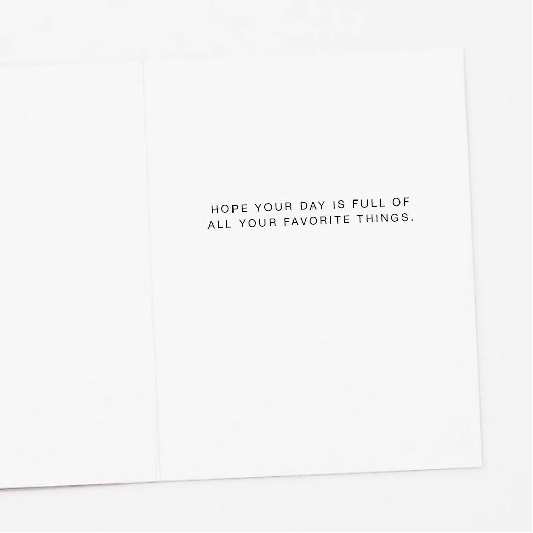 Number 80 Eightieth Birthday | Greeting Card